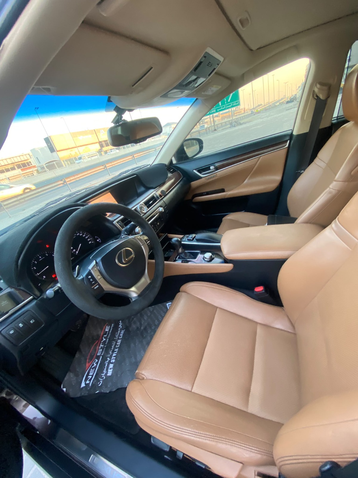 Lexus GS-350 / 2014 (Brown)