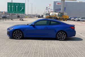 BMW 430i كوبيه 2021 (أزرق)