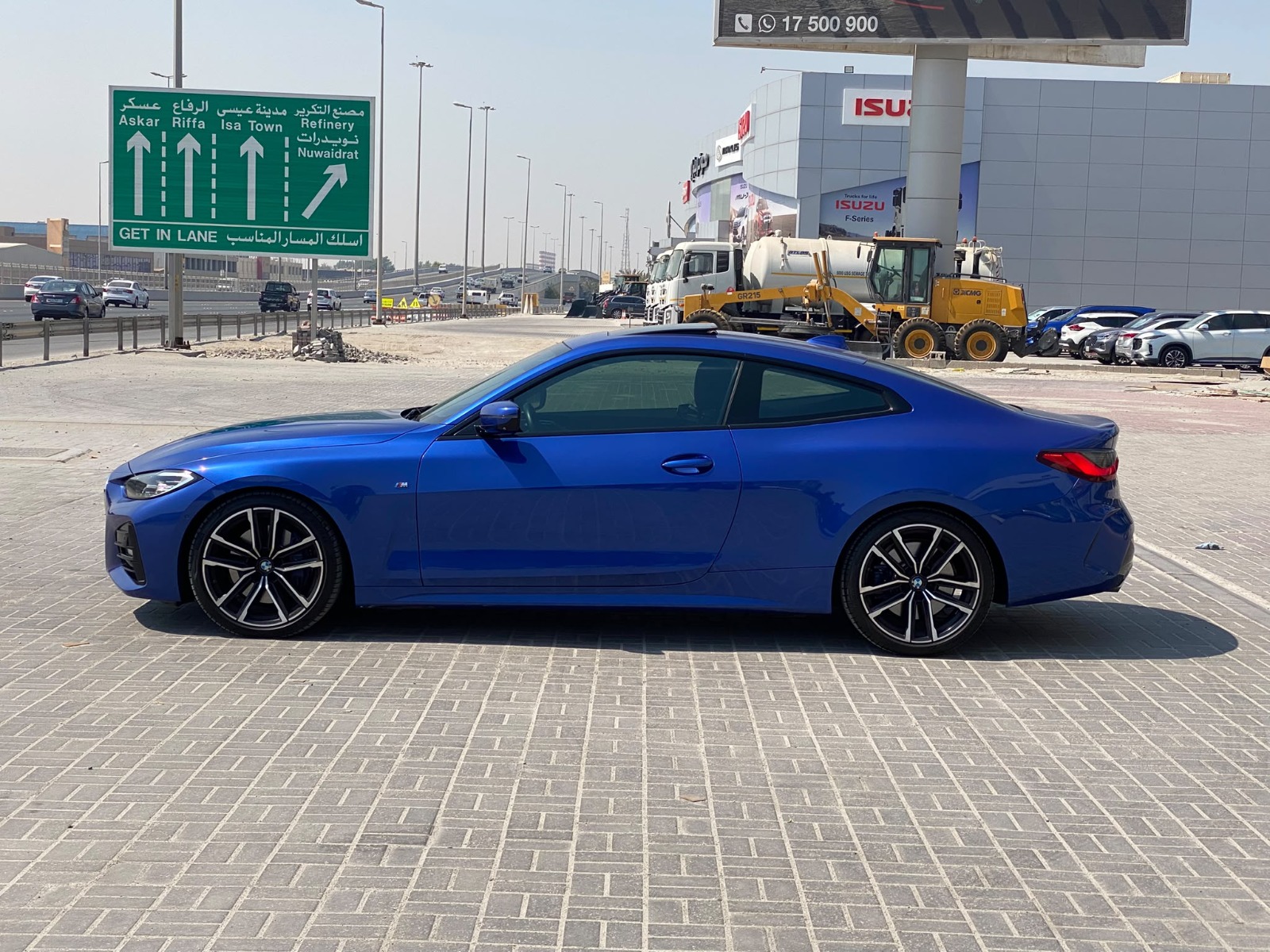 BMW 430i كوبيه 2021 (أزرق)
