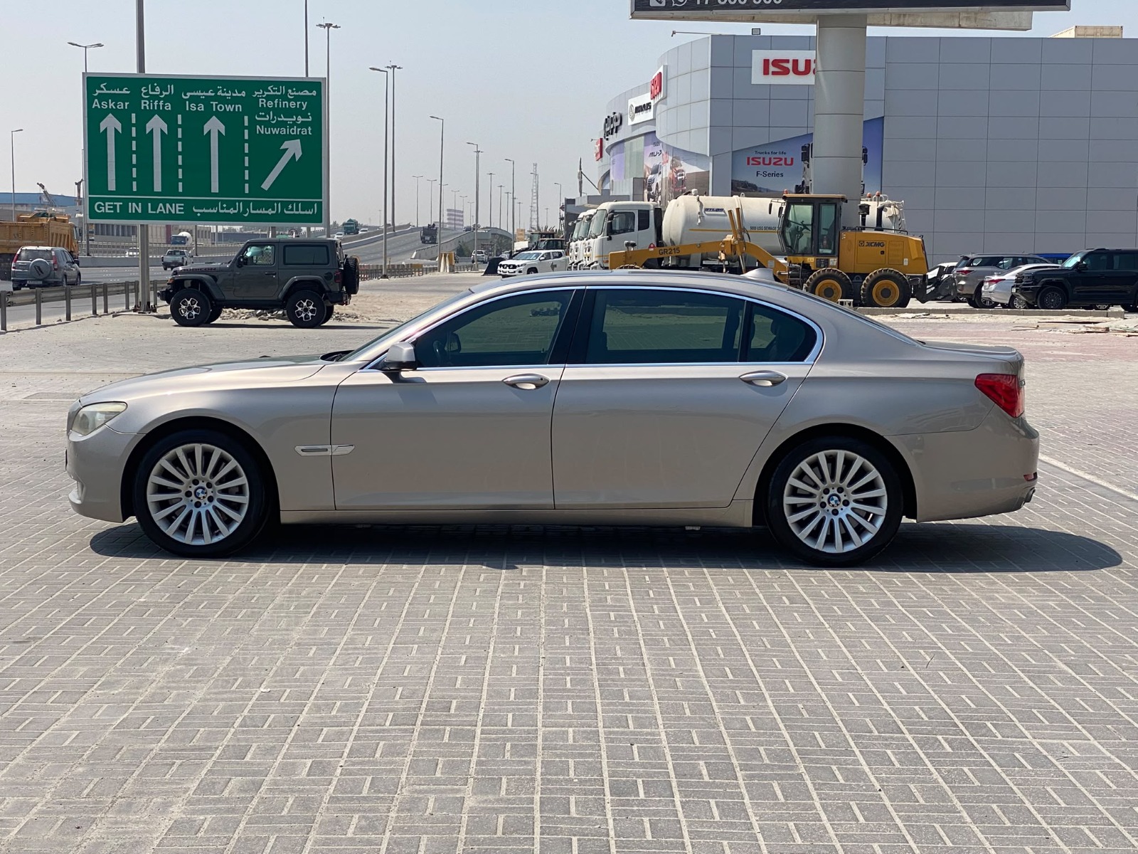 BMW 750Li 2012 (Silver)