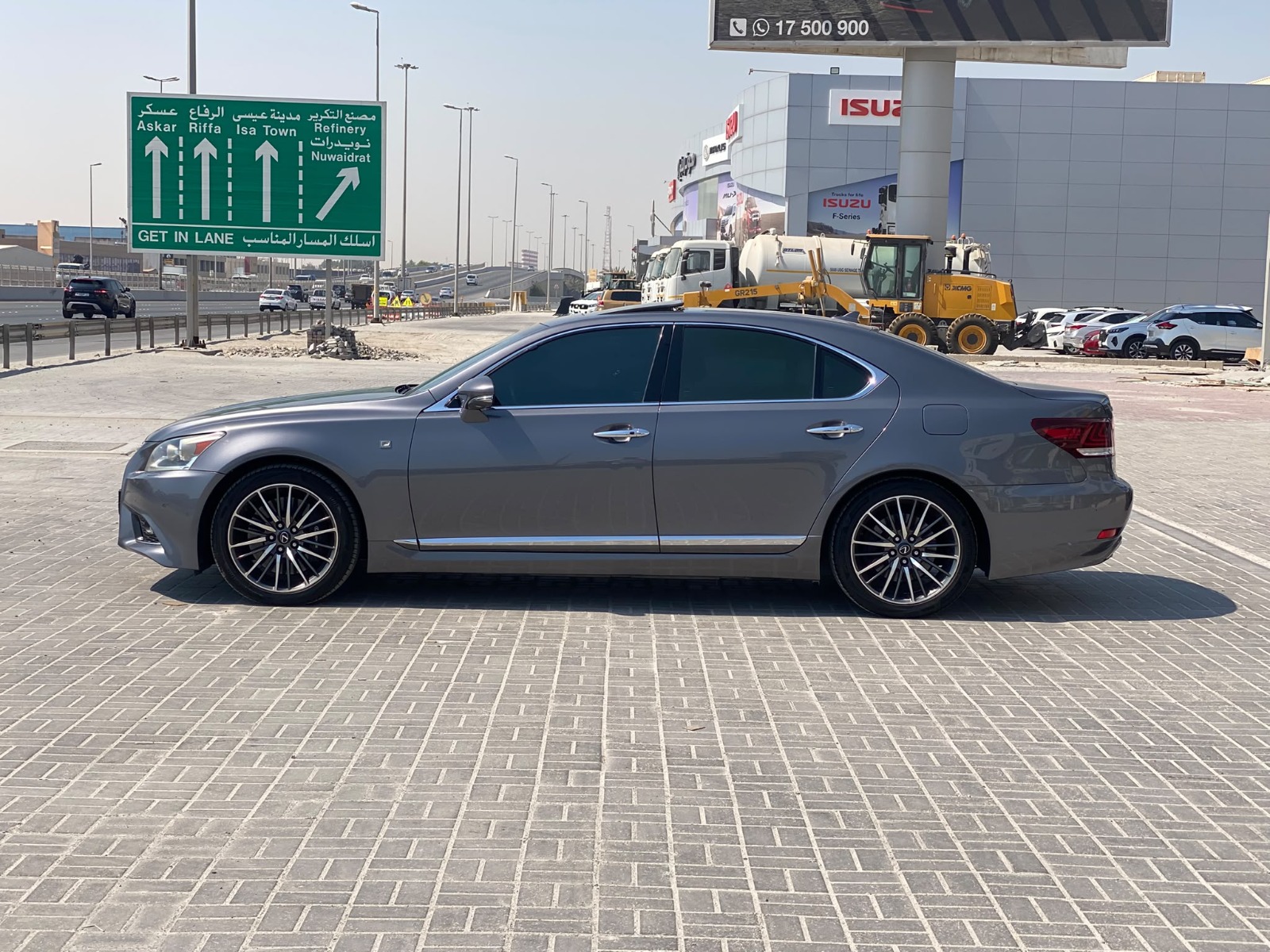 Lexus LS-460 / 2013 (Grey)