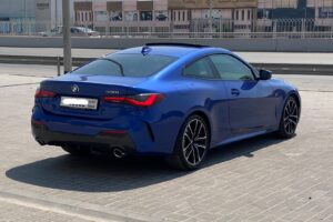 BMW 430i كوبيه 2021 (أزرق)