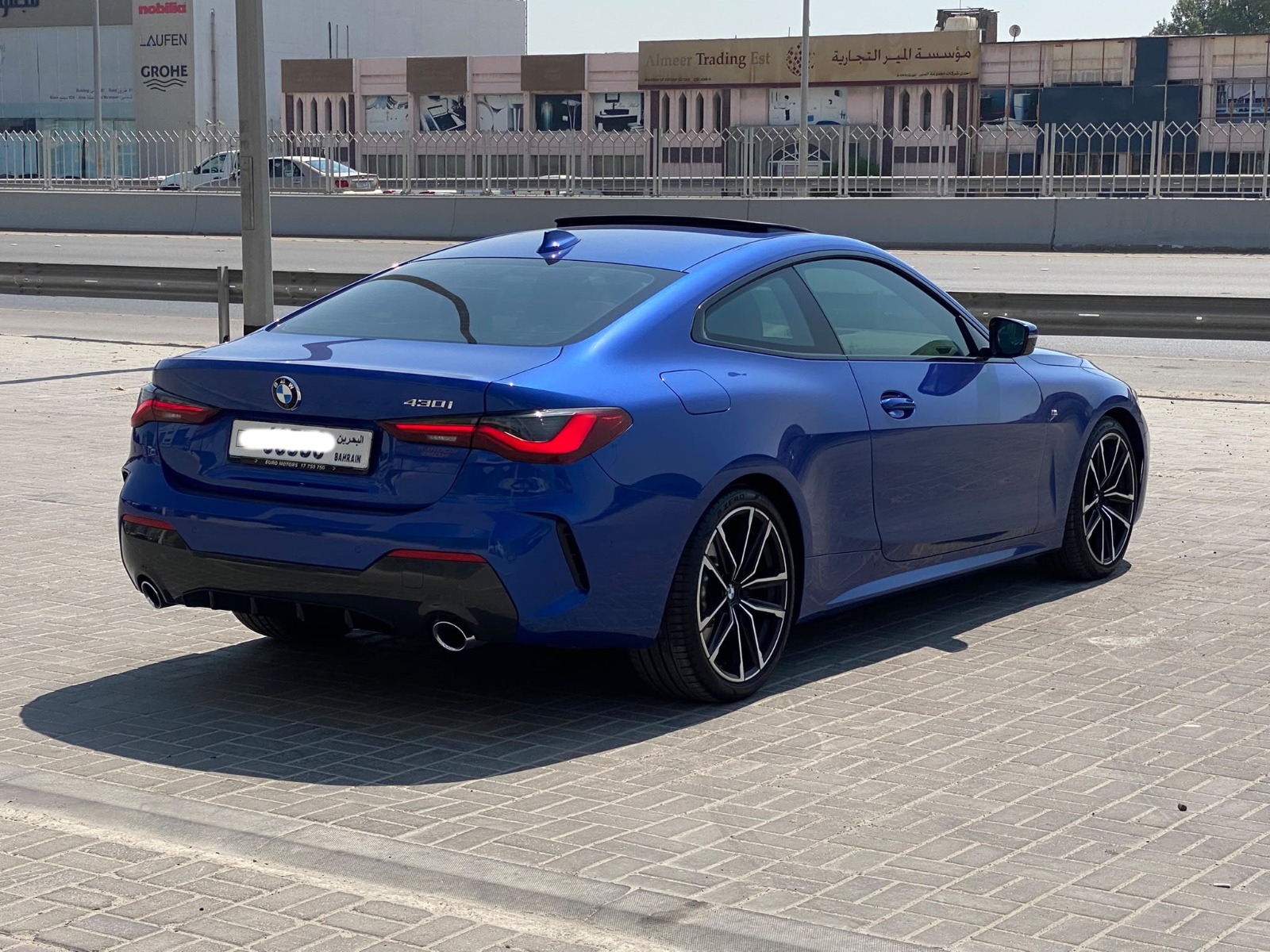 BMW 430i كوبيه 2021 (أزرق)