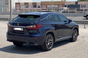 Lexus RX-450h 2017 (أزرق)