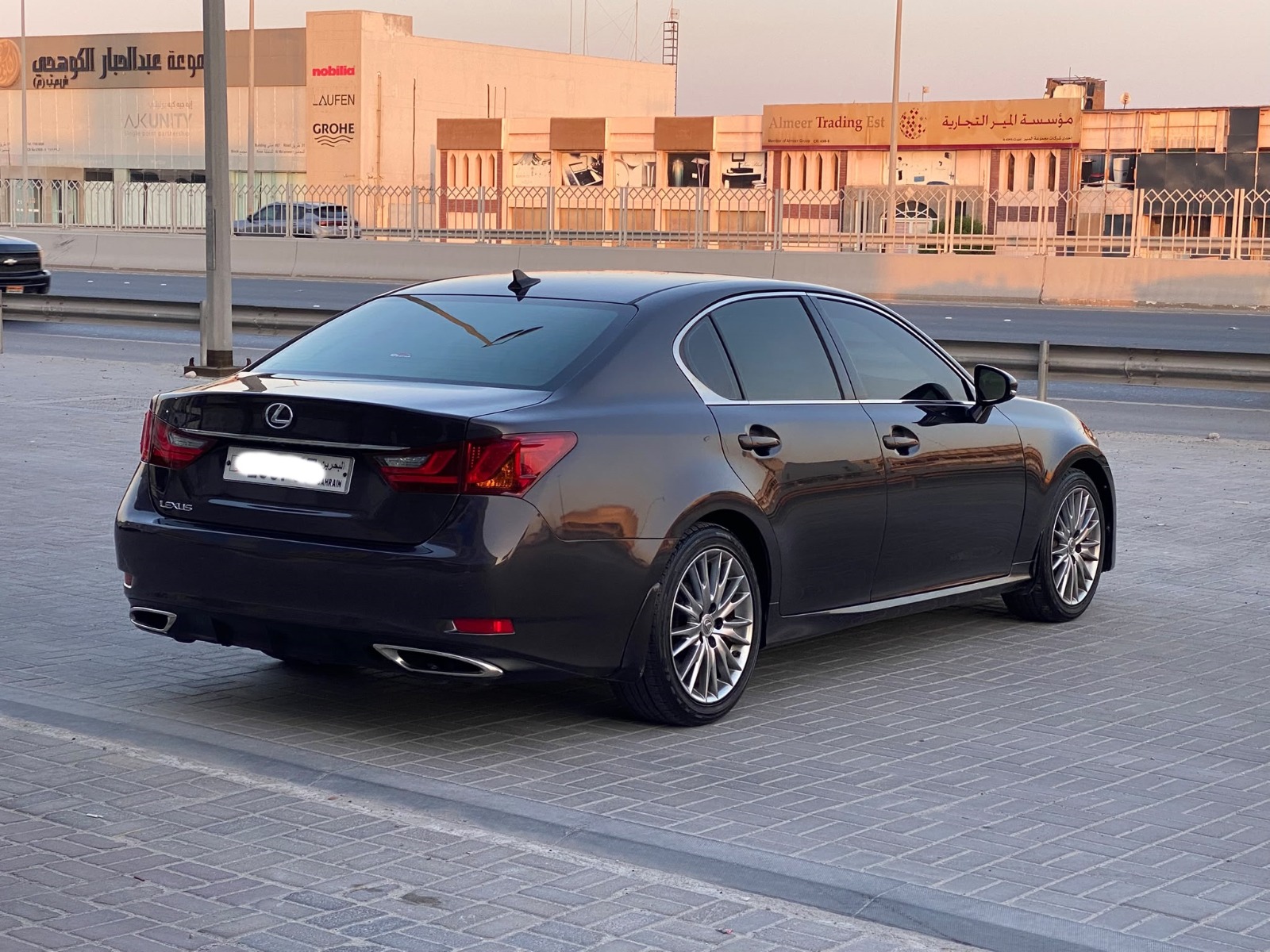 Lexus GS-350 / 2014 (Brown)