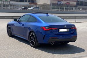 BMW 430i كوبيه 2021 (أزرق)