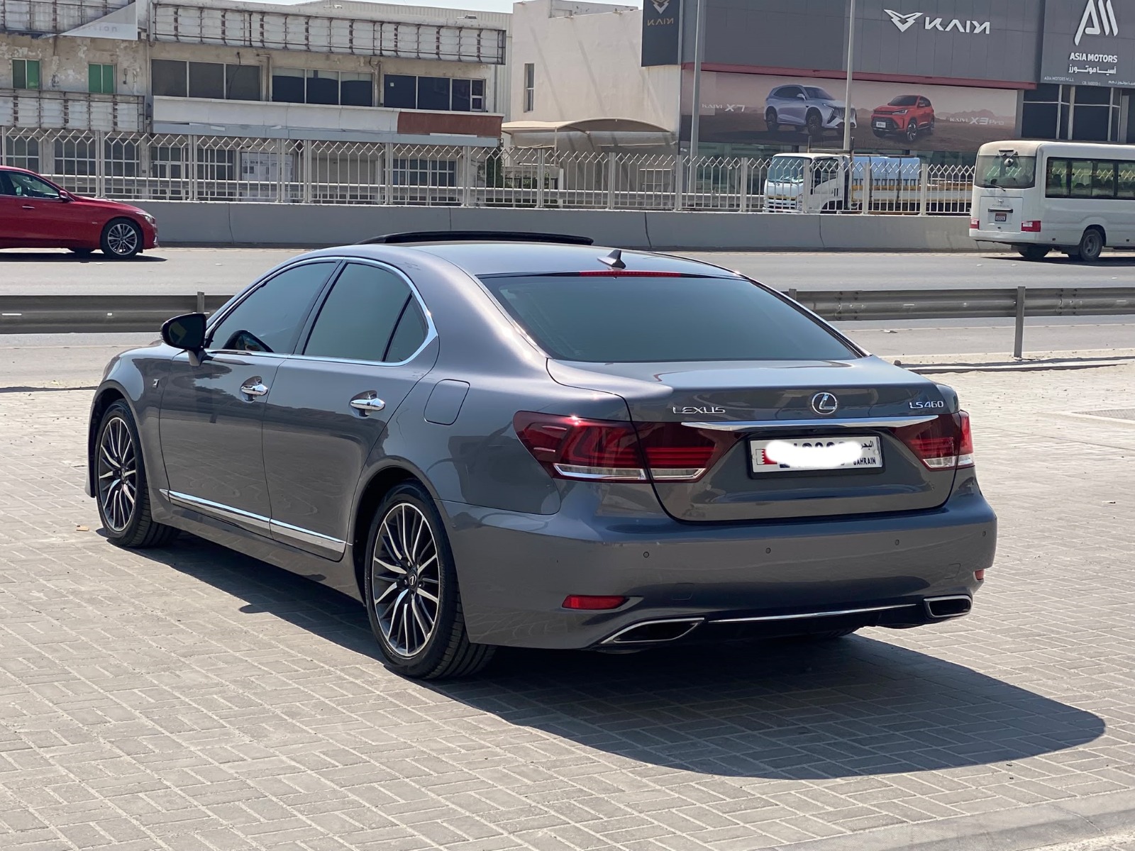 Lexus LS-460 / 2013 (Grey)