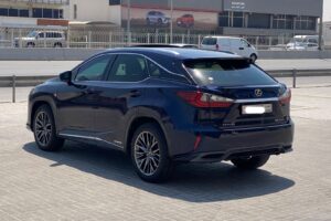 Lexus RX-450h 2017 (أزرق)