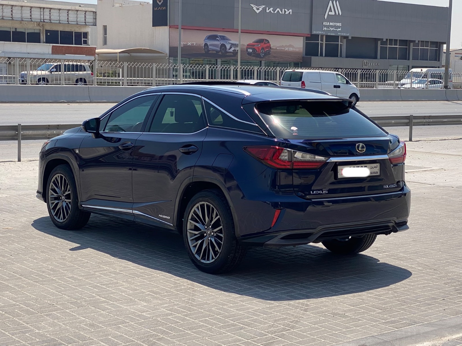 Lexus RX-450h 2017 (أزرق)