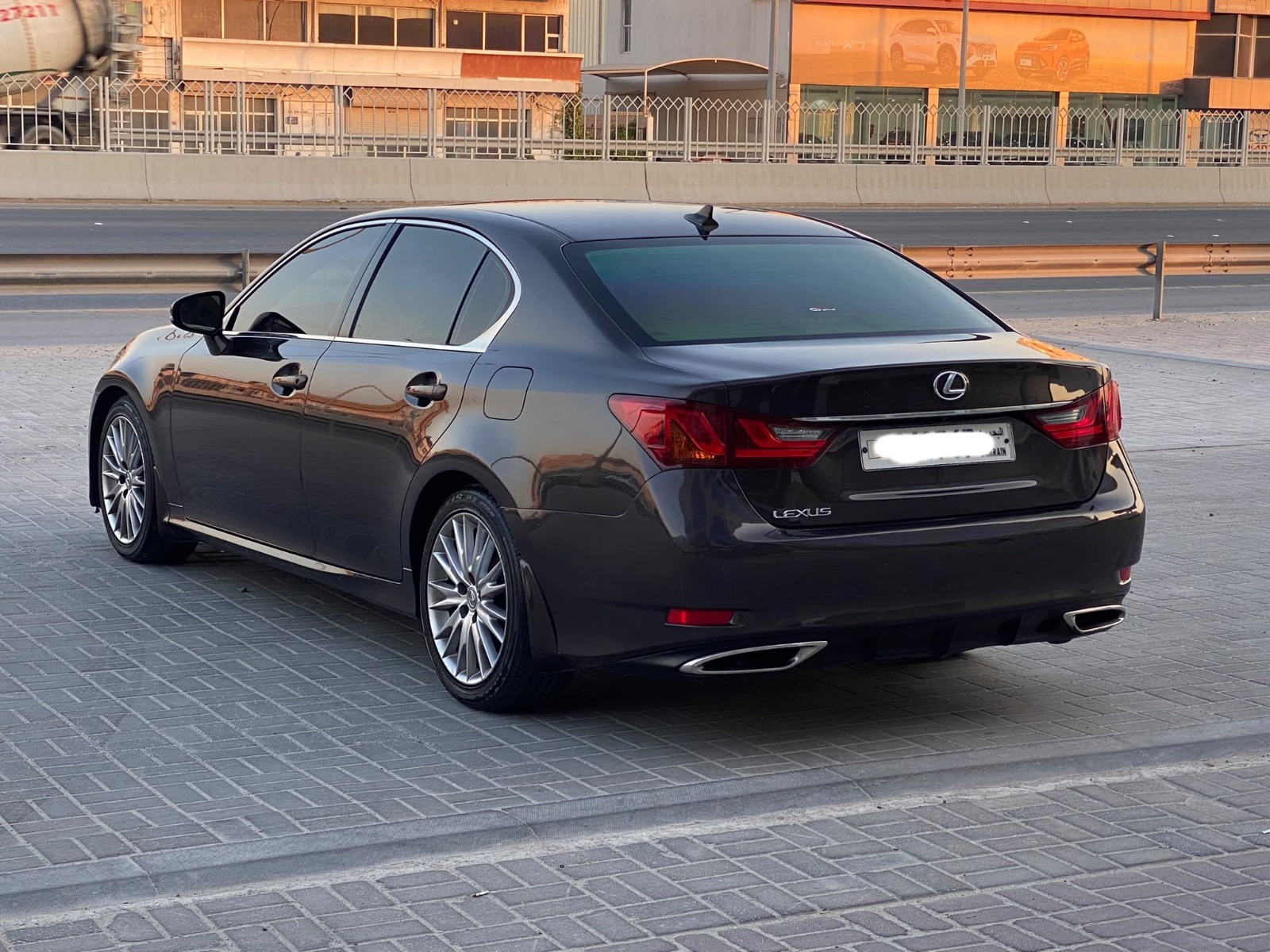 Lexus GS-350 / 2014 (Brown)