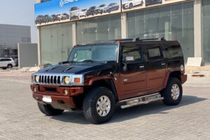 Hummer H2 / 2008 (Black & Orange)