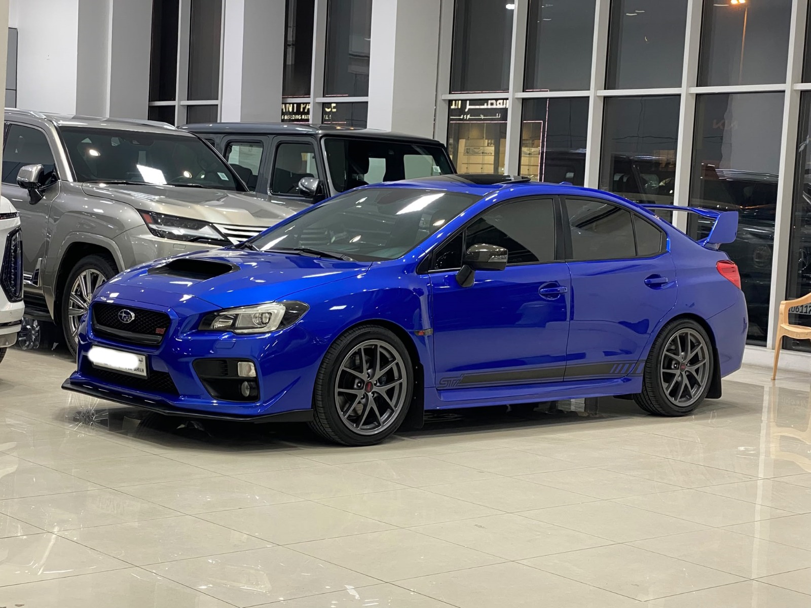 Subaru WRX STI 2017 (Blue)