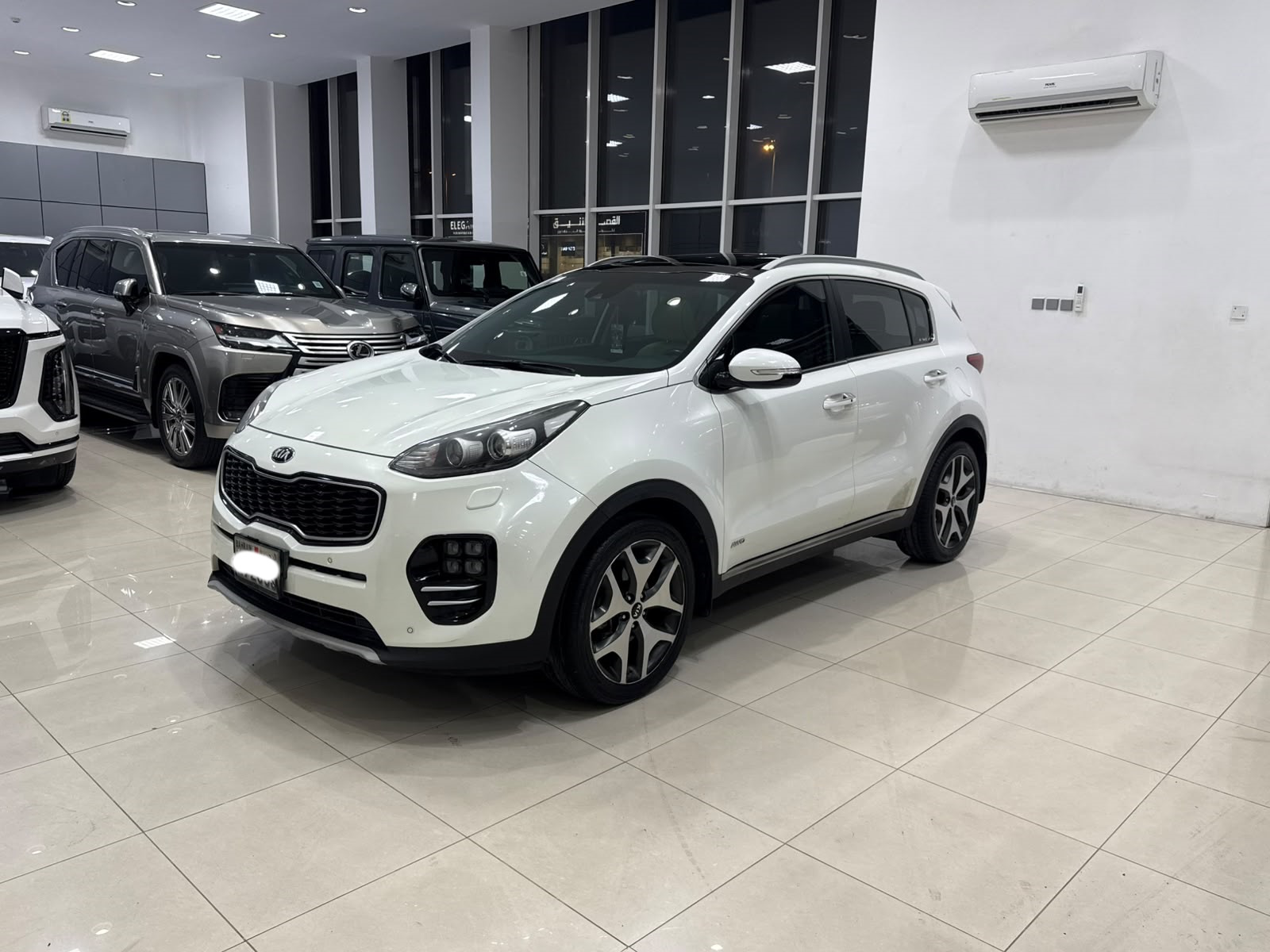 Kia Sportage GT-line 2018 (White)