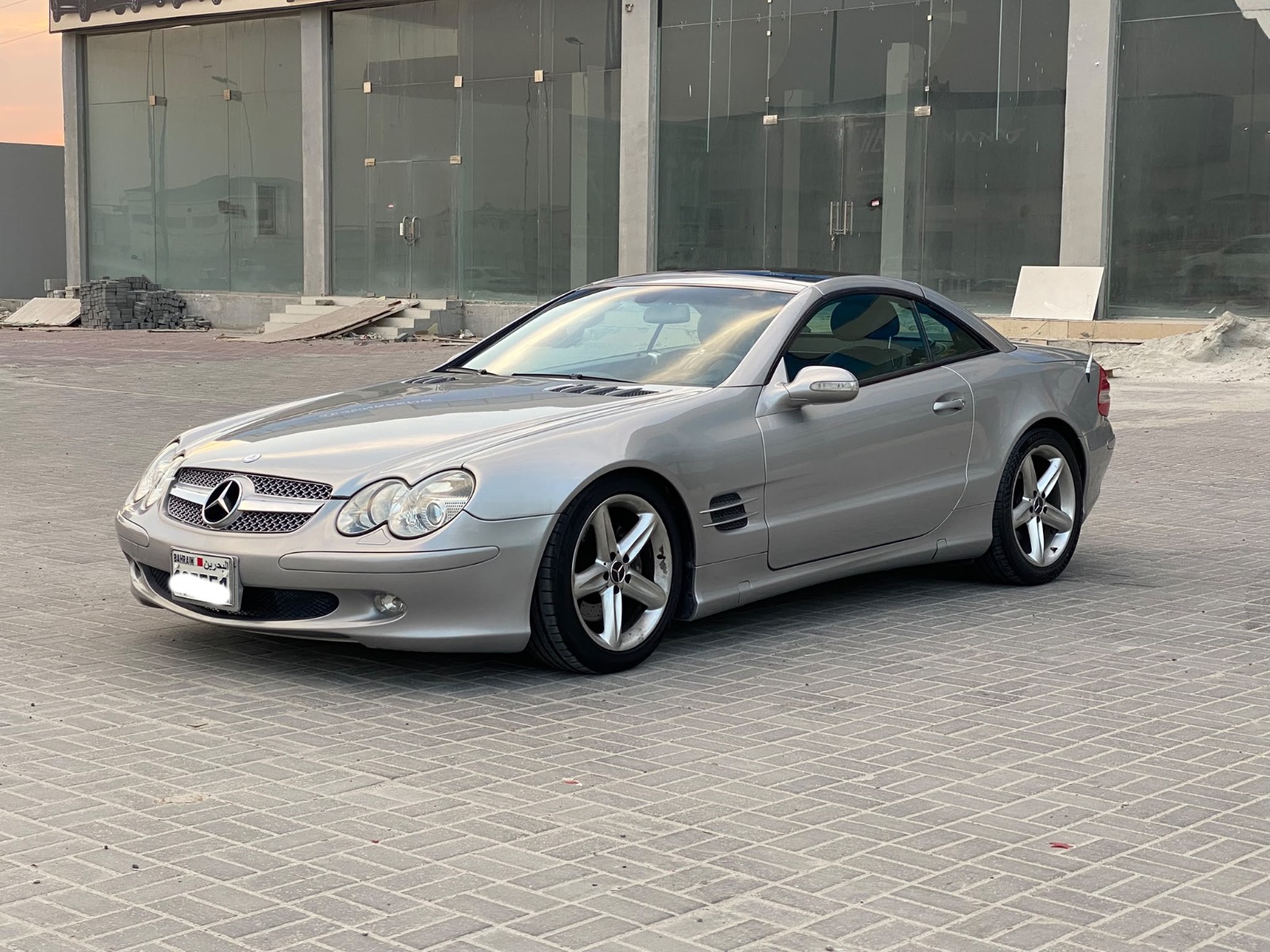 Mercedes Benz SL-500 / 2003 (Silver)