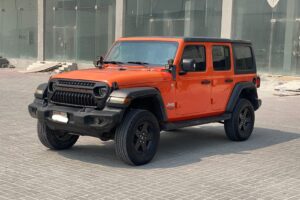 Jeep Wrangler Sport 2018 (Orange)