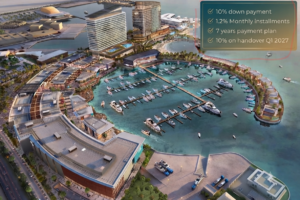 10% DOWN PAYMENT-OWN WATERFRONT LUXURY IN MANAMA – Handover 10% – Q1 2027, 80% pay on 7 years