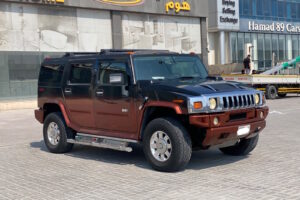 Hummer H2 / 2008 (Black & Orange)