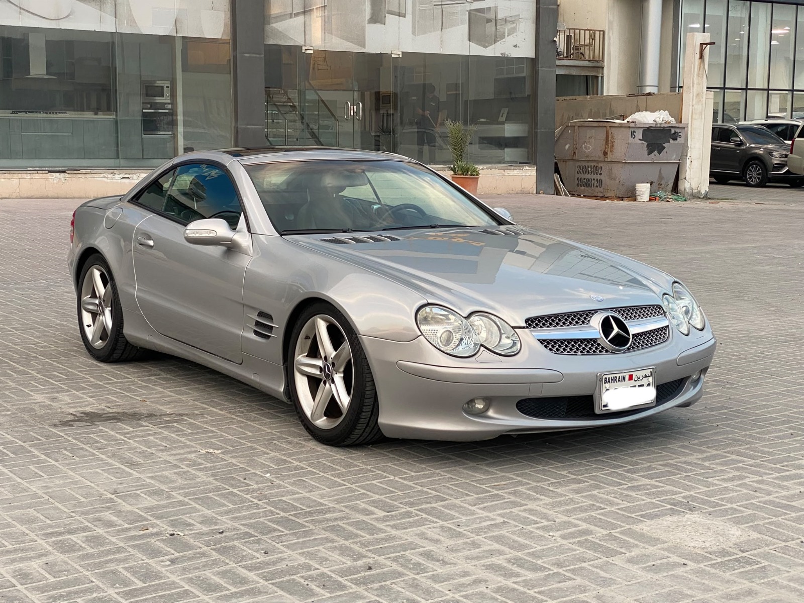 Mercedes Benz SL-500 / 2003 (Silver)