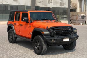 Jeep Wrangler Sport 2018 (Orange)