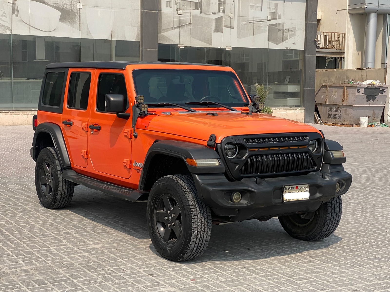 Jeep Wrangler Sport 2018 (Orange)