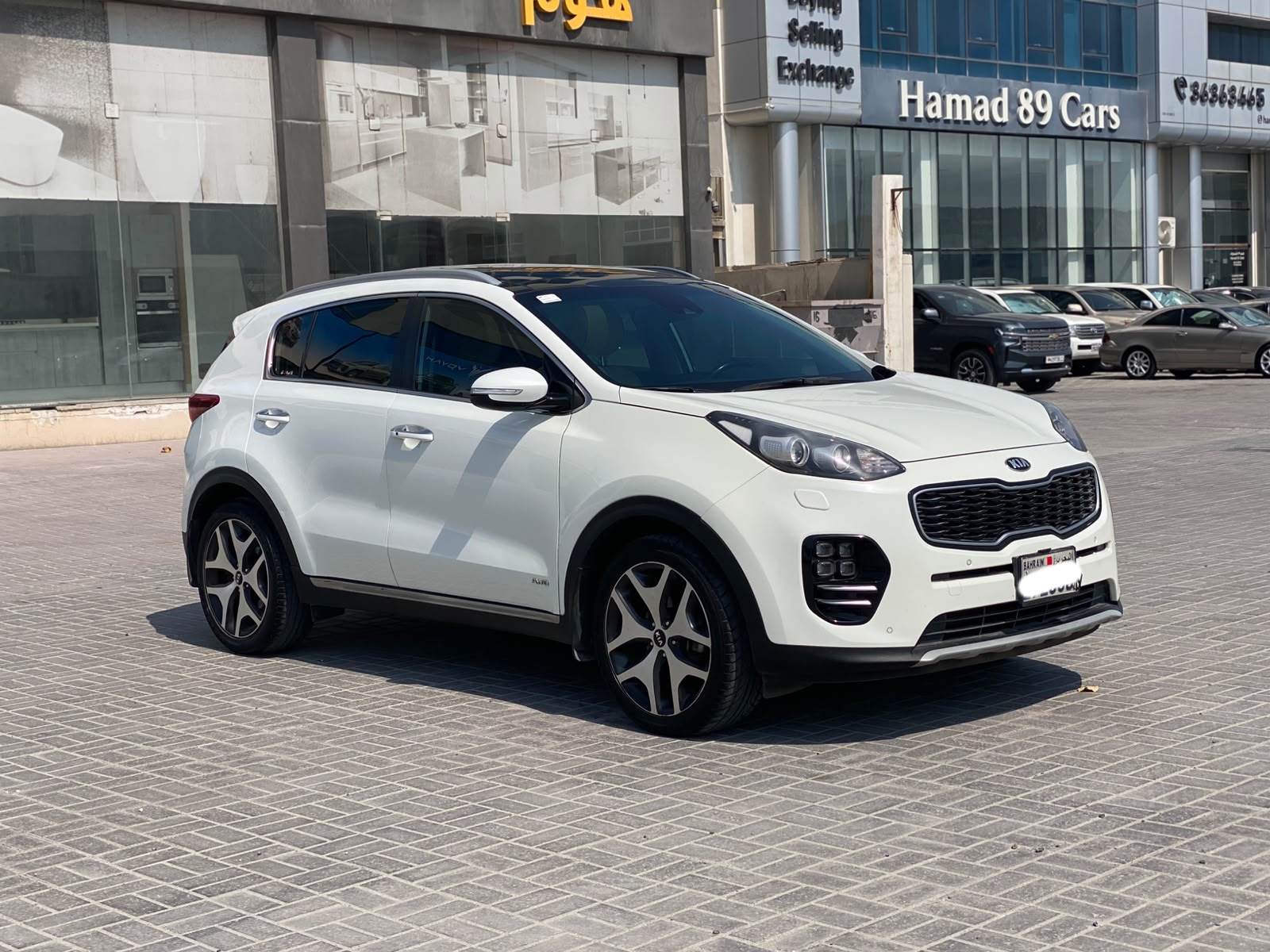 Kia Sportage GT-line 2018 (White)