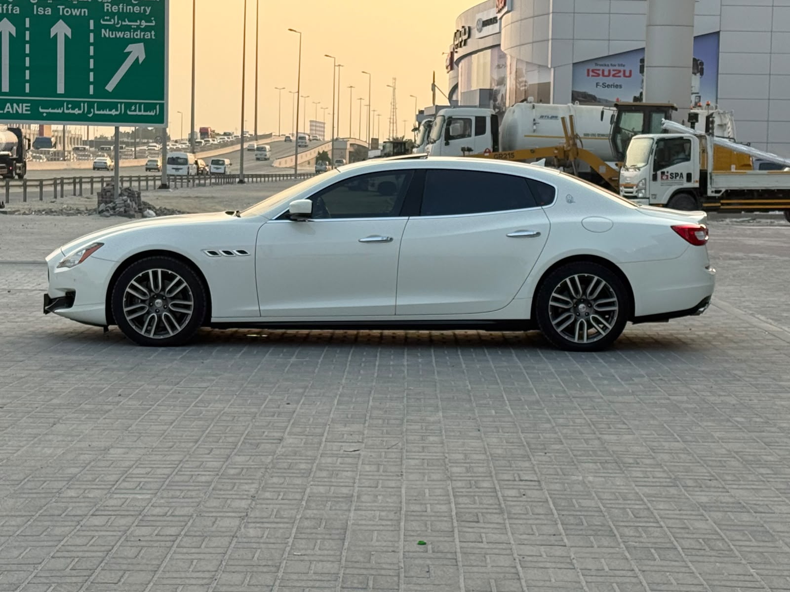 Maserati Quattroporte 2015 (White)