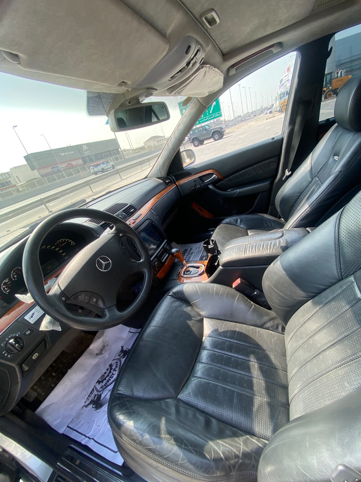 Mercedes Benz S-55 / 2003 (Silver)