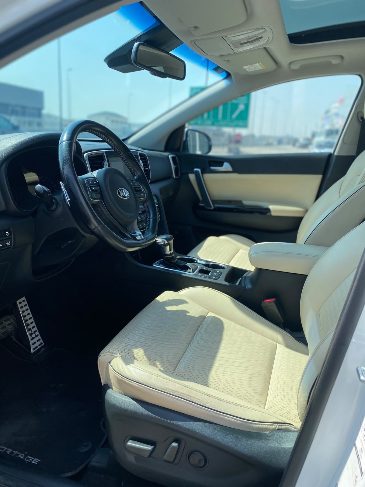 Kia Sportage GT-line 2018 (White)