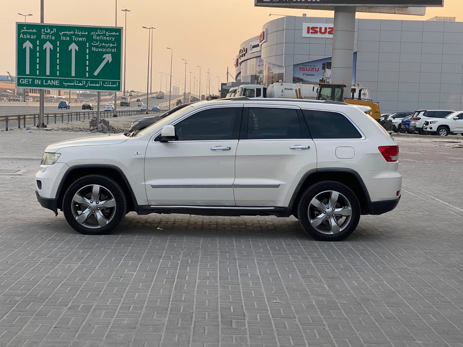 Jeep Grand Cherokee LTD 2012 (White)