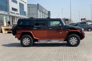 Hummer H2 / 2008 (Black & Orange)