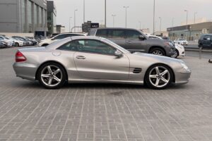 Mercedes Benz SL-500 / 2003 (Silver)