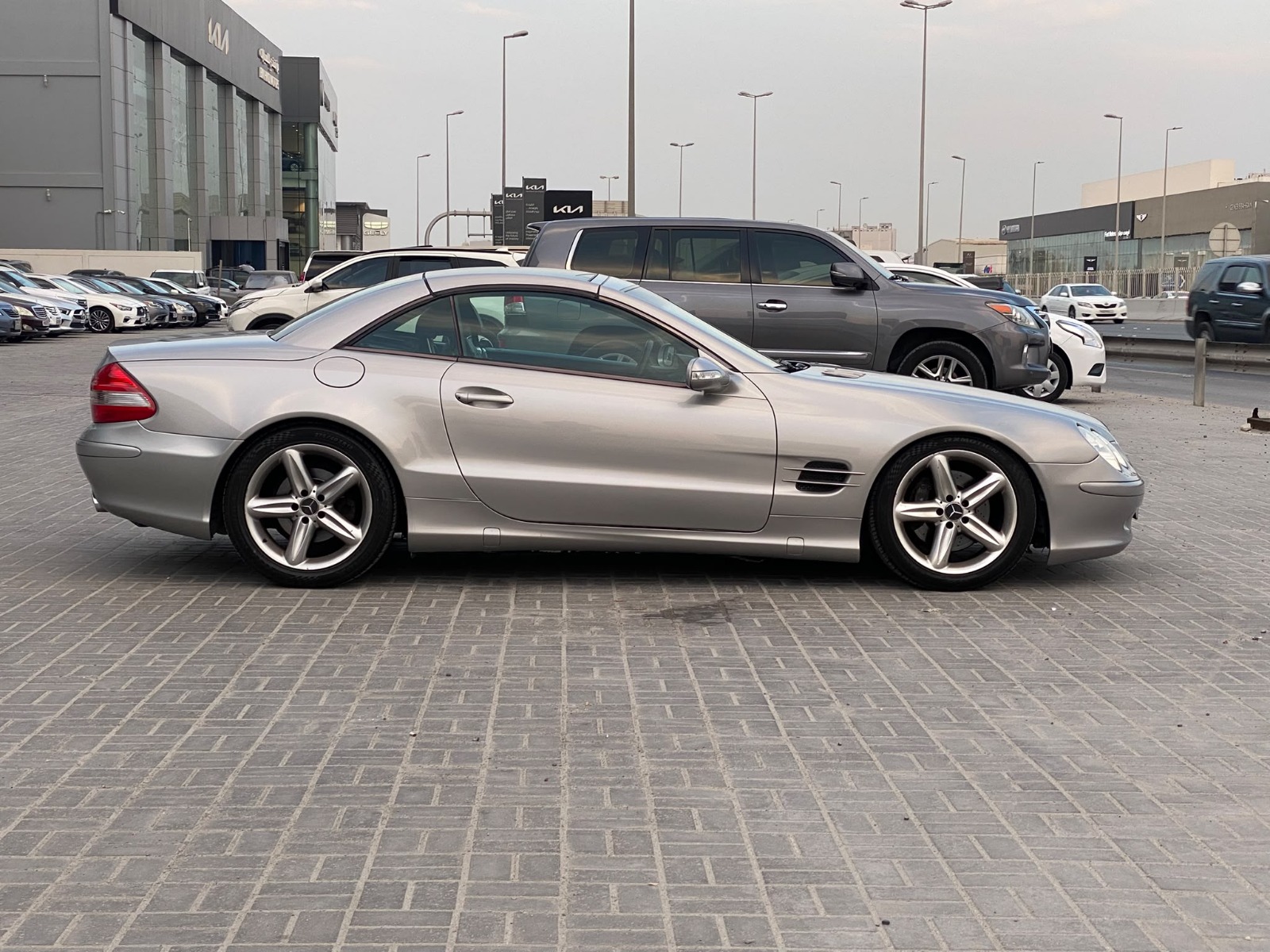 Mercedes Benz SL-500 / 2003 (Silver)