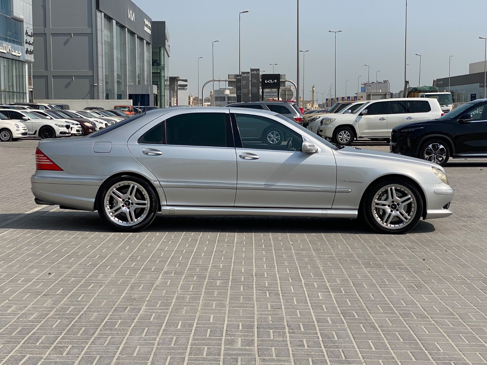 Mercedes Benz S-55 / 2003 (Silver)