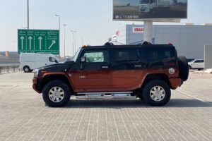Hummer H2 / 2008 (Black & Orange)