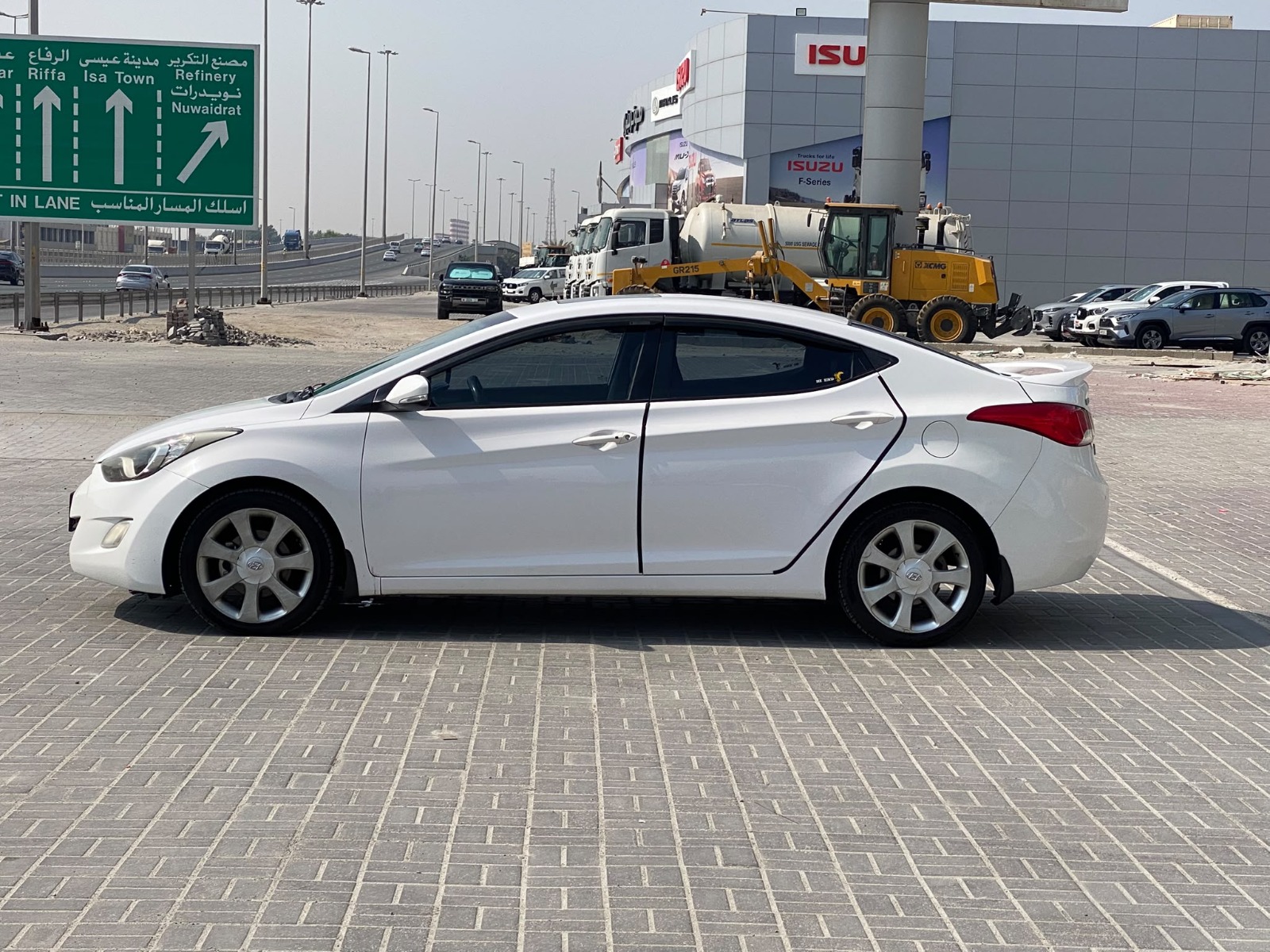 Hyundai Elantra 2014 (White)