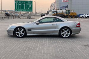 Mercedes Benz SL-500 / 2003 (Silver)
