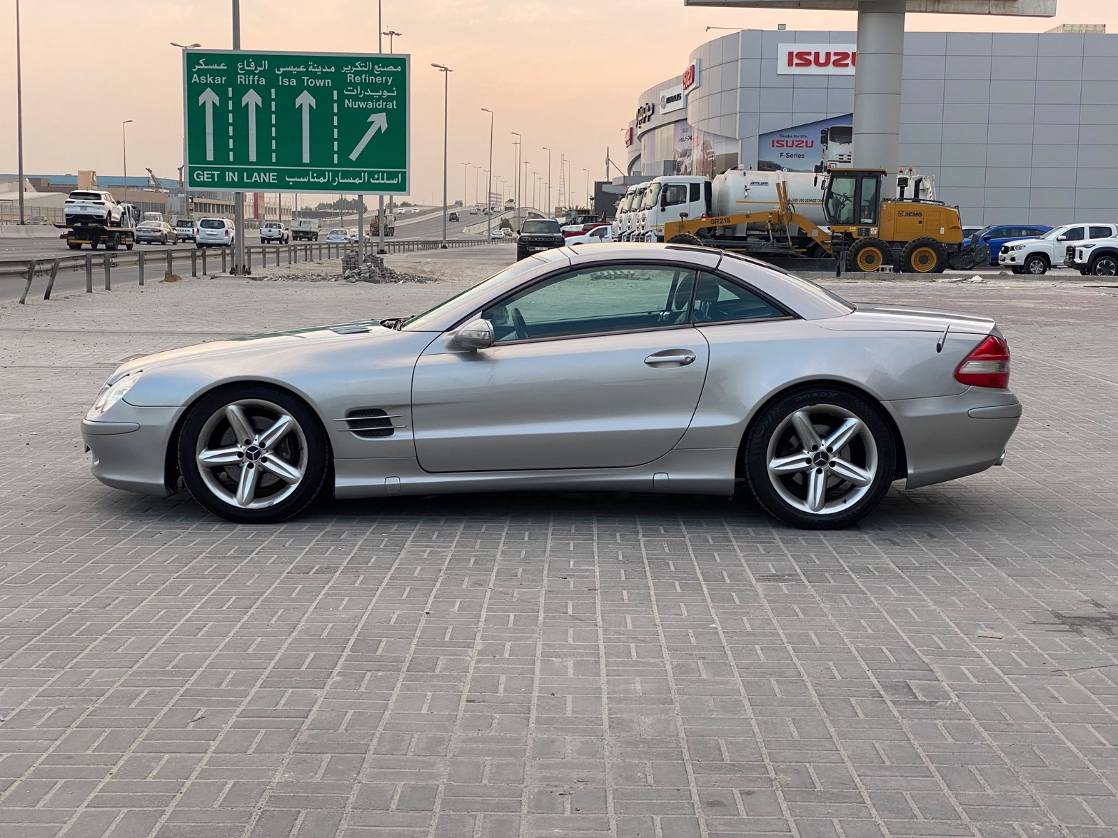 Mercedes Benz SL-500 / 2003 (Silver)