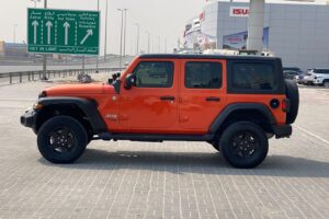 Jeep Wrangler Sport 2018 (Orange)
