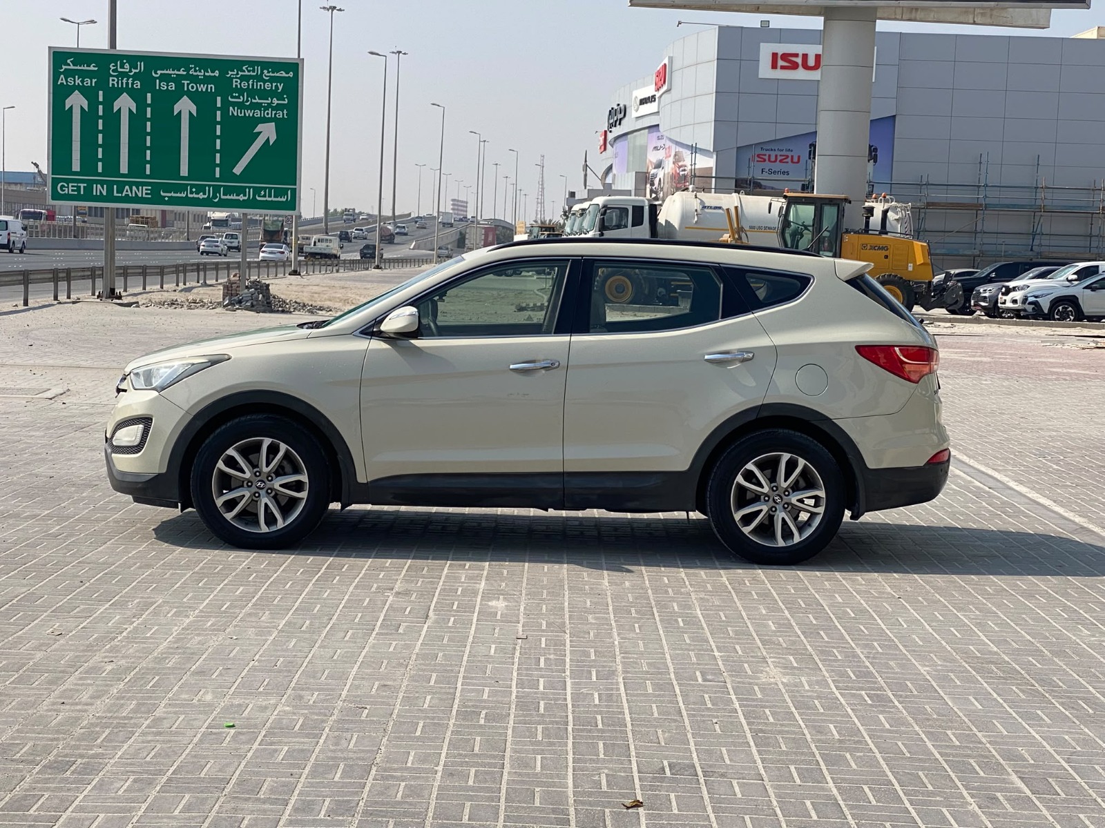 Hyundai Santafe 2014 (Beige)