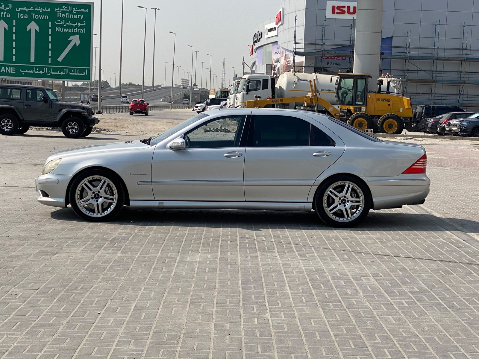 Mercedes Benz S-55 / 2003 (Silver)