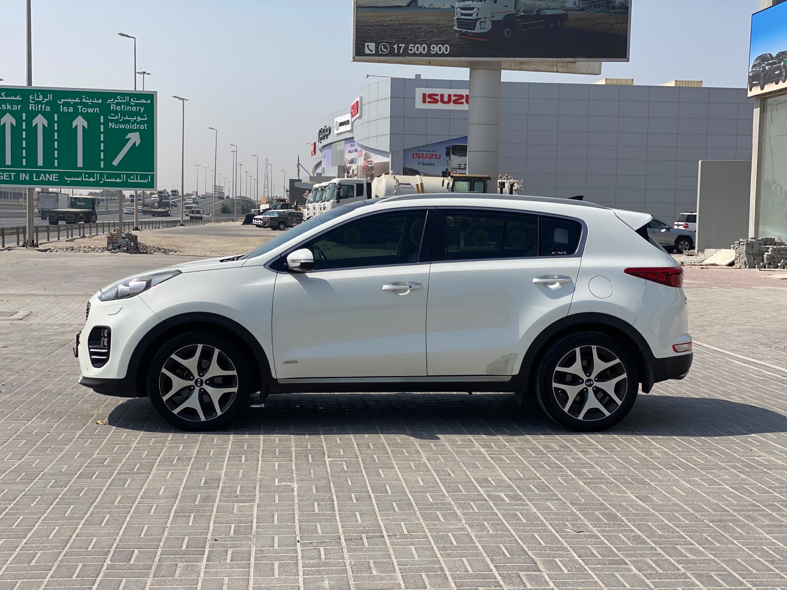 Kia Sportage GT-line 2018 (White)