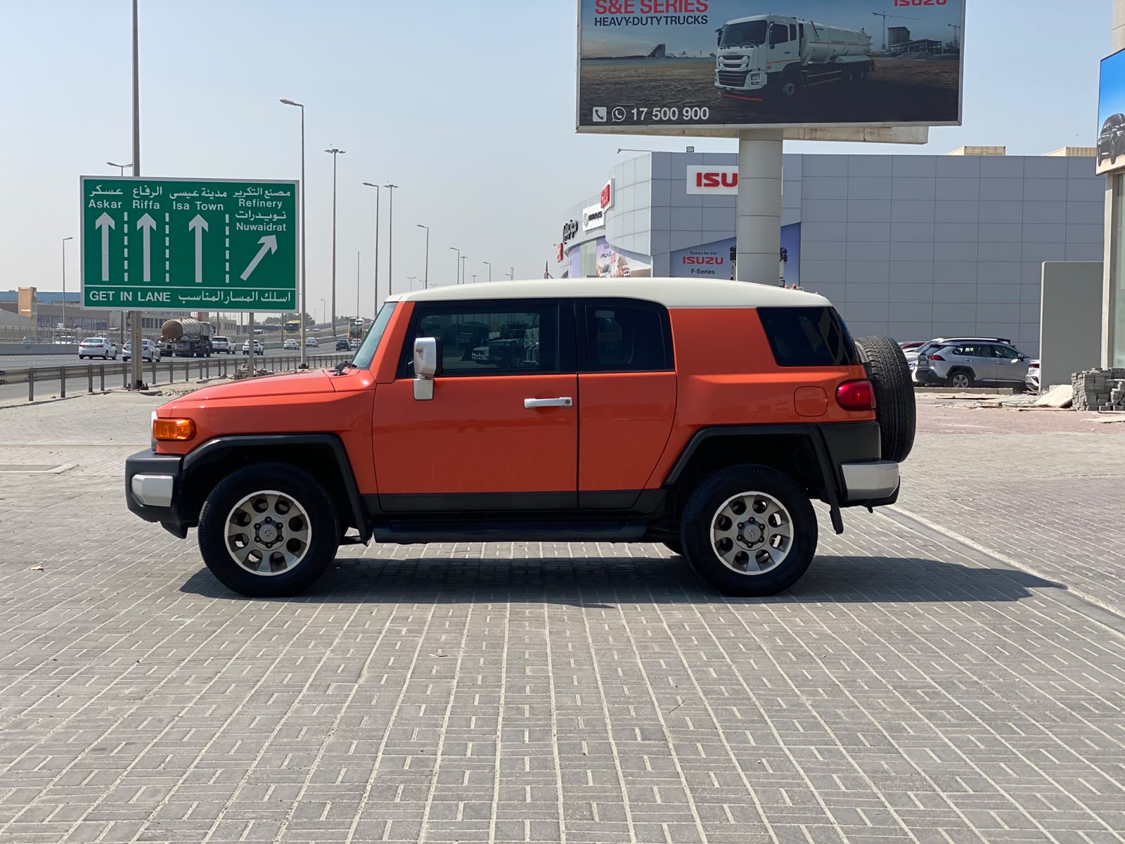 Toyota FJ-Cruiser 2013 (Orange)