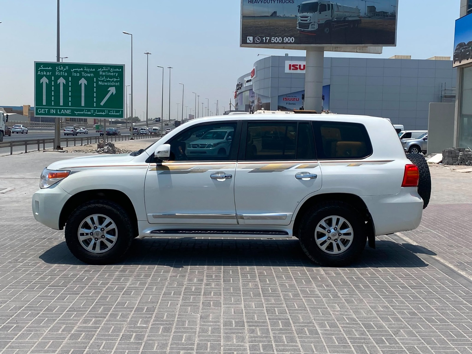 Toyota Land Cruiser GXR 2008 (White)