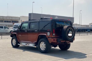 Hummer H2 / 2008 (Black & Orange)