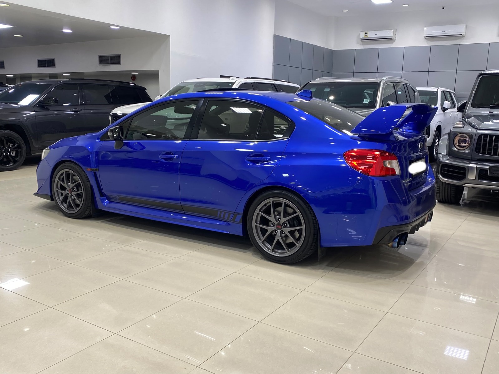 Subaru WRX STI 2017 (Blue)