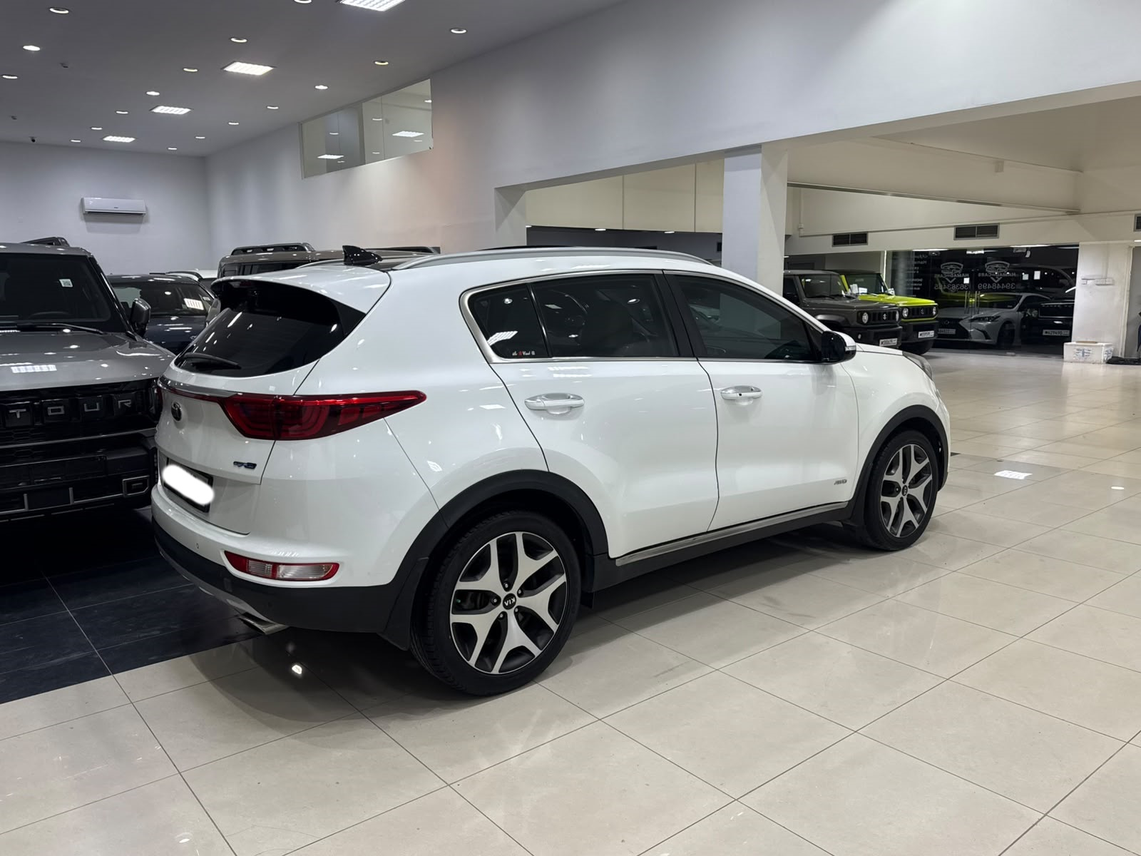 Kia Sportage GT-line 2018 (White)