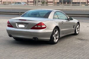 Mercedes Benz SL-500 / 2003 (Silver)