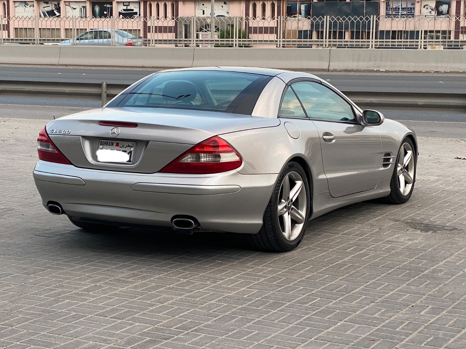 Mercedes Benz SL-500 / 2003 (Silver)