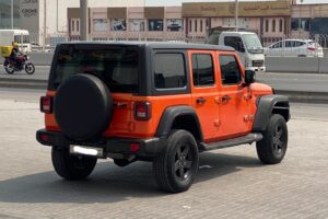 Jeep Wrangler Sport 2018 (Orange)