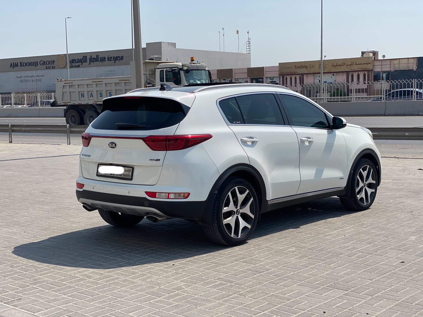 Kia Sportage GT-line 2018 (White)